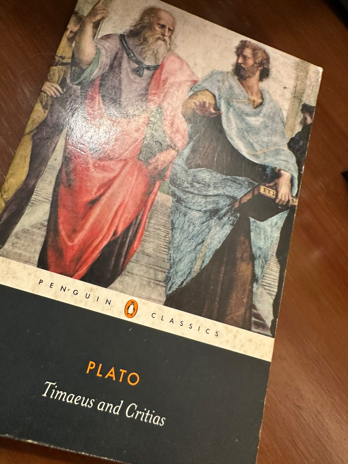 Timaeus and Critias by Plato (Penguin Classics) — Pre-Loved Edition