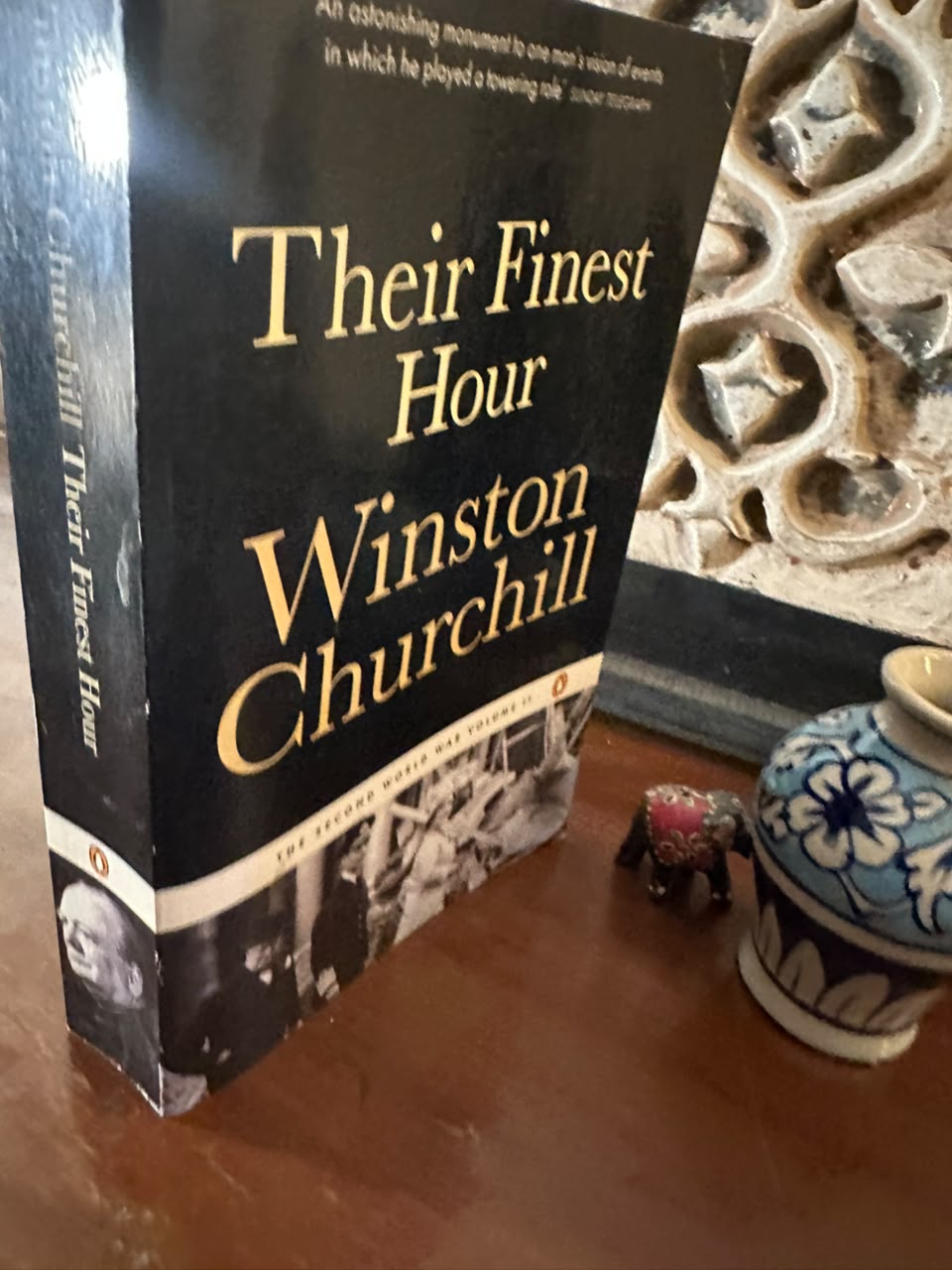 Their Finest Hour (The Second World War, Volume 2) by Winston S. Churchill (Penguin Books) — Pre-Loved Edition